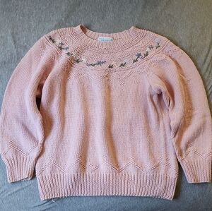 Vintage 70s medium sized Deans of Scotland knitted sweater.